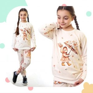 ست دو تیکه مدل خرگوش و چتر