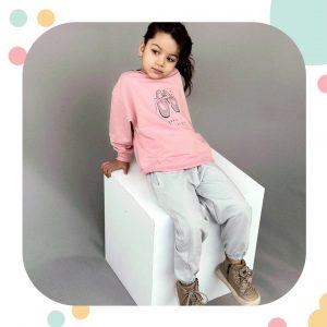 شلوار کودکانه اسلش نقره ای