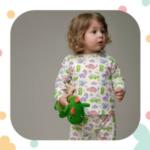 ست راحتی نیوبورن دایناسور فسفری